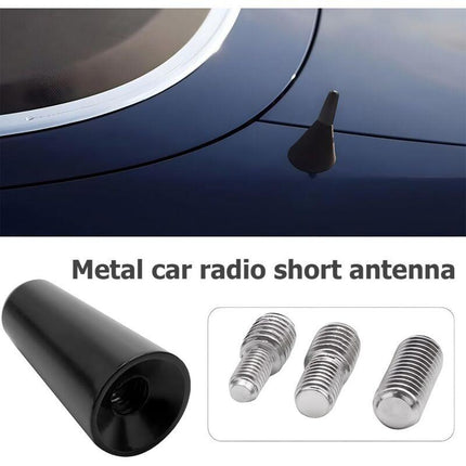 Universal Short Car Antenna 3cm Amplified Rod for Car Radio Stereo Compatible with All Vehicles.