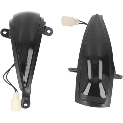 2x Dynamic LED Turn Signal Lights Yellow Mirror Mounted For Civic 8th (2005-2011) by DEBUNS.