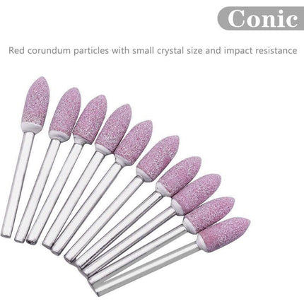 Dremel Rotary Tool Grinding Wheel, 3mm Shank Abrasive Polishing Mounted Stone, 100pcs Compatible with Dremel.