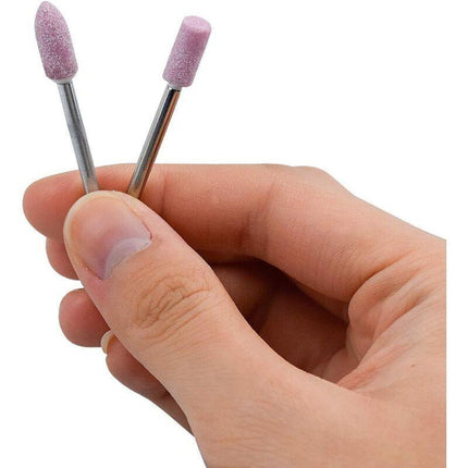 Dremel Rotary Tool Grinding Wheel, 3mm Shank Abrasive Polishing Mounted Stone, 100pcs Compatible with Dremel.