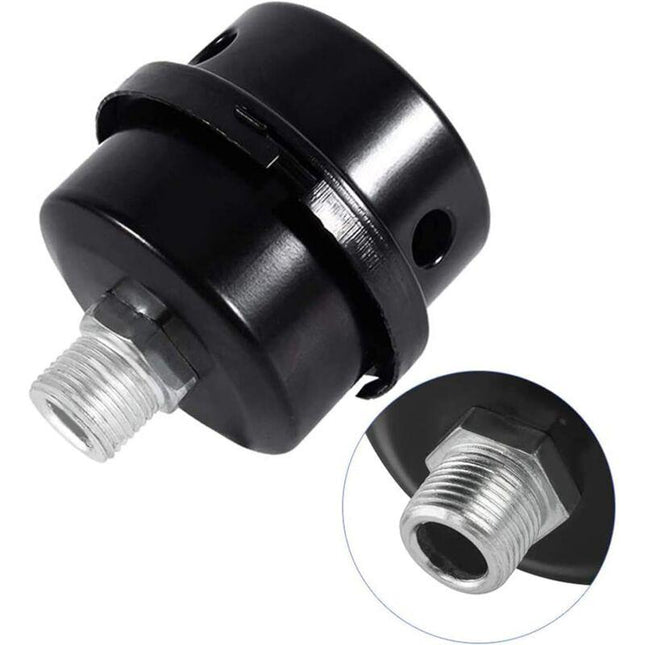 2 Pieces Air Filter Silencer, Air Compressor Filter Silencer, 3/8\" Air Compressor Filter 16mm.