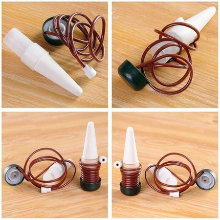 Automatic Drip Irrigation System with Self-Ceramic Probes, Indoor Plant Spikes for Watering Bonsai, Plants, Flowers, 8-Pack.
