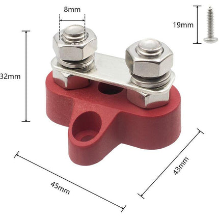 Heavy Duty M8 Dual Pins 5/16\.