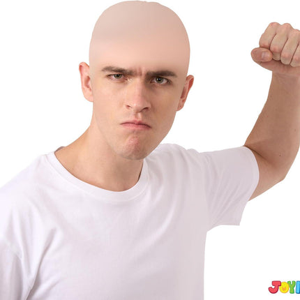 Halloween Bald Wig Latex Bald Wig For Men Women Halloween Costumes, Bald Wig Hat For Adults Costume Halloween Makeup Costume Accessories.