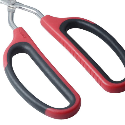 PROFESSIONAL QUALITY DURABLE STAINLESS STEEL Extra Long Scissor Tongs Stainless Steel Barbecue Grill Tongs.