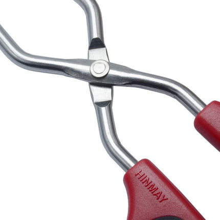 PROFESSIONAL QUALITY DURABLE STAINLESS STEEL Extra Long Scissor Tongs Stainless Steel Barbecue Grill Tongs.