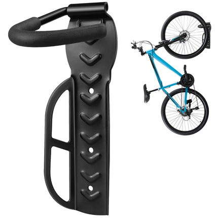 Garage Wall Mounted Bike Rack 2 Pack Heavy Duty Steel Hook Compatible with Oral-B Holds 66 lbs.