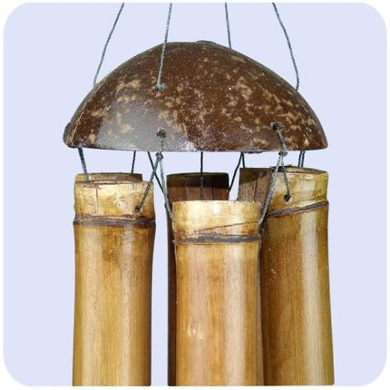 Bamboo wind chime, good sound, decorative for the garden and.