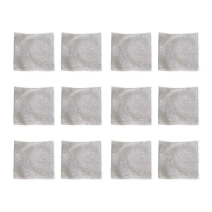 15-pack comfortable and effective wire dishcloths.