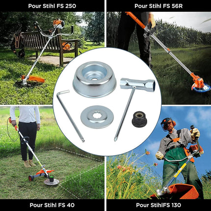 Universal Brushcutter Head Nut Kit, for Stihl Brushcutter FS55 FS.