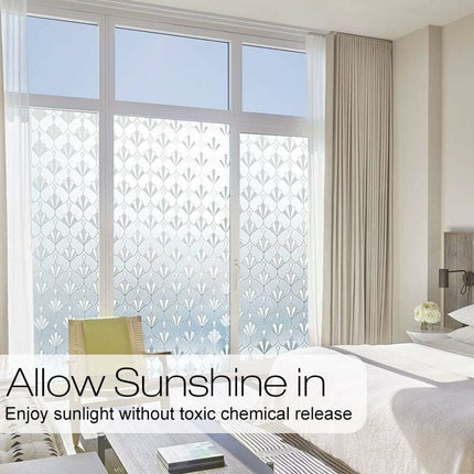 Static Cling Window Film for Privacy, Reusable Blackout.