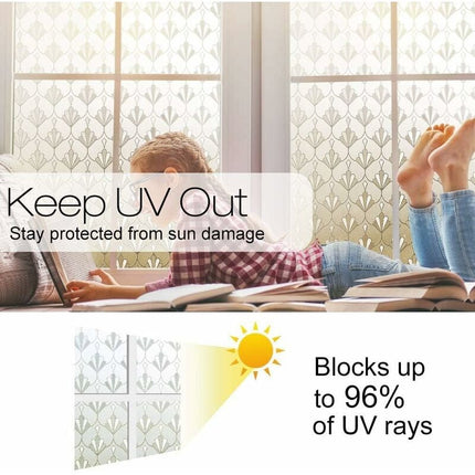 Static Cling Window Film for Privacy, Reusable Blackout.