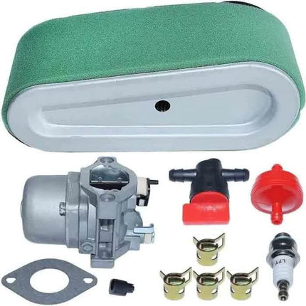 Briggs and Stratton Air Filter and Carburetor Kit Compatible with Models 699831 799226 496894 498027 284707 286707 799728.