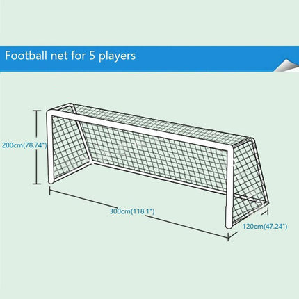 Football goal, 5-man.