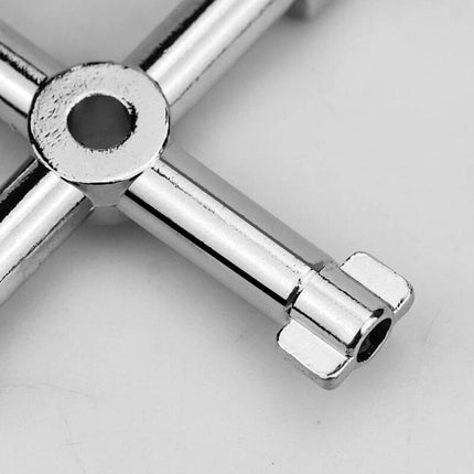 Universal Electrical Cabinet Wrench 4-in-1 for Elevators and Valves Multifunctional Tool.