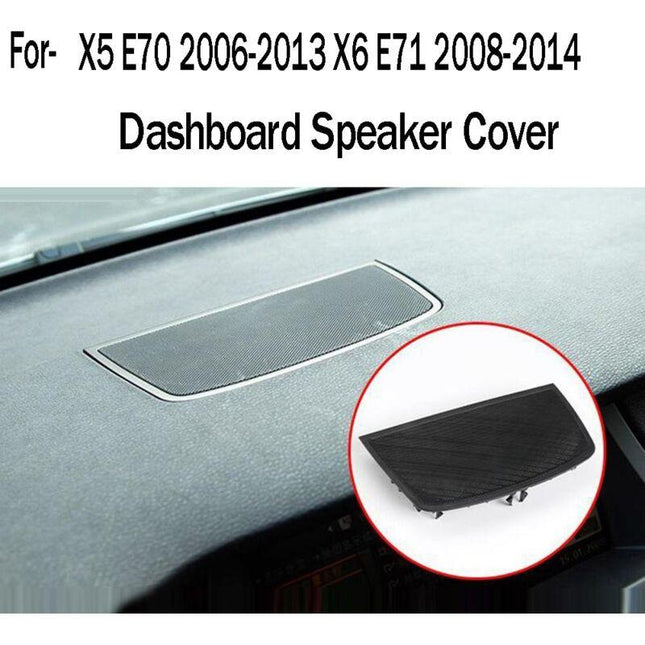Dashboard Speaker Grille Compatible with BMW X5 E70 2006-2013 X6 E71 2008-2014 Part 51457161796.