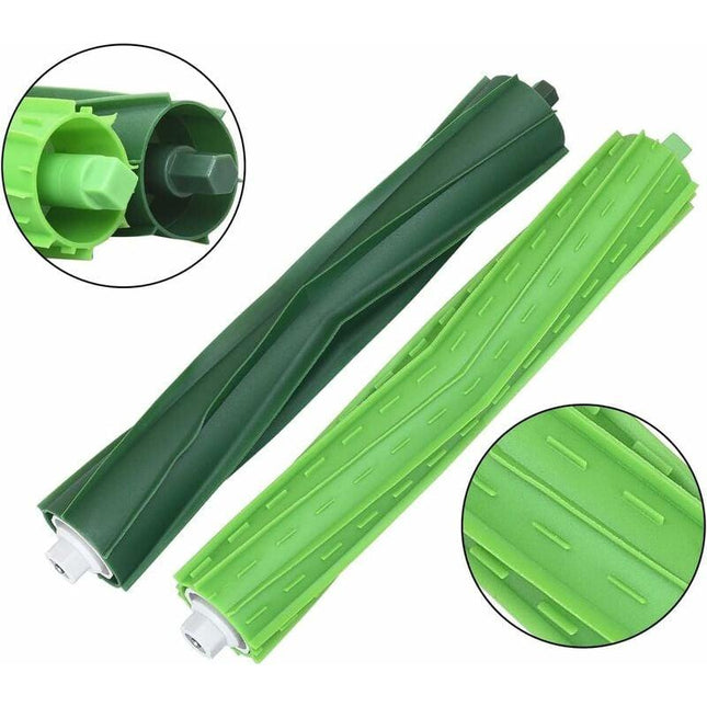 Compatible with iRobot Roomba E5 E6 i7 i8 i6 i4 Multi-Surface Rubber Brushes Vacuum Cleaner Accessories.