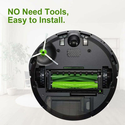 Compatible with iRobot Roomba E5 E6 i7 i8 i6 i4 Multi-Surface Rubber Brushes Vacuum Cleaner Accessories.