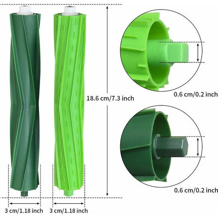 Compatible with iRobot Roomba E5 E6 i7 i8 i6 i4 Multi-Surface Rubber Brushes Vacuum Cleaner Accessories.
