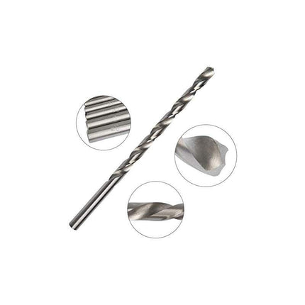Extra long twist drill, HSS twist drill length 160 mm Drilling tool for wood, metal and steel Twist drill 3 mm.