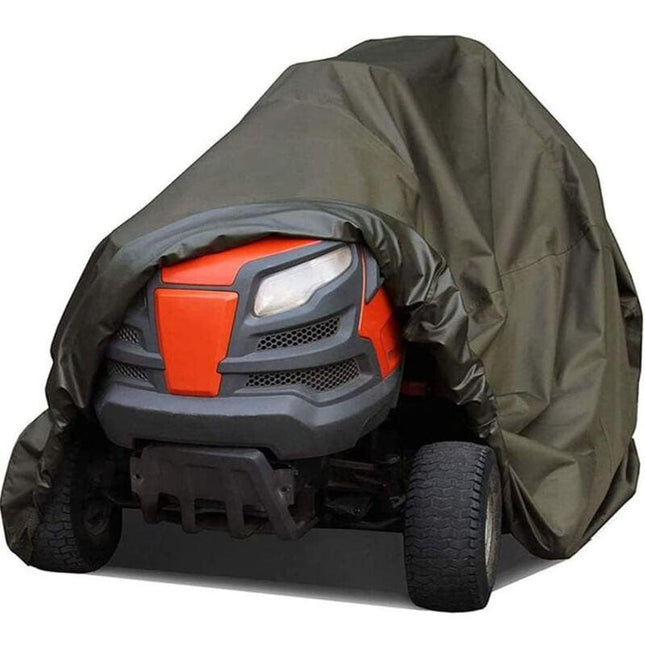 Universal Waterproof Lawn Mower Cover 210D Oxford Fabric - 183x112x109cm, Compatible with Most Riding Mowers and Tractors.