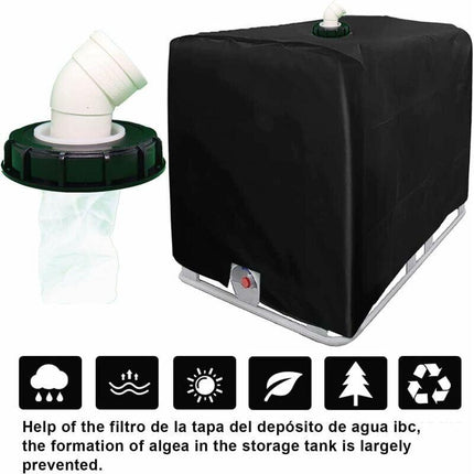 IBC Tank Water Filter 165mm Washable Nylon, Compatible with IBC Tank Accessories, 1000L.
