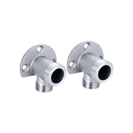 Outdoor Shower System Thermostatic Mixer Conversion Kit for Hose to Exposed Tap Surface Installation.