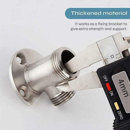 Outdoor Shower System Thermostatic Mixer Conversion Kit for Hose to Exposed Tap Surface Installation.