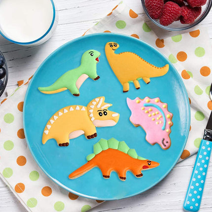 Dinosaur Cake Mold for Kids Baking with Fondant.