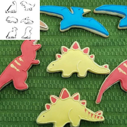Dinosaur Cake Mold for Kids Baking with Fondant.