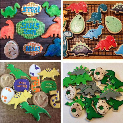 Dinosaur Cake Mold for Kids Baking with Fondant.
