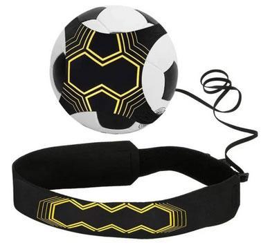 Elastic Training Band for Football Yellow Black 150.
