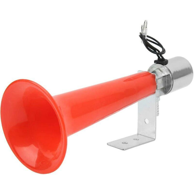 180dB Universal Truck Horn with Turkish Horn Sound 12V 24V Compatible with SUVs Motorcycles Caravans Red.
