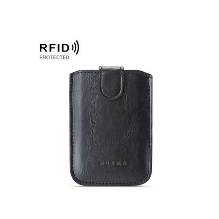 Self-adhesive RFID Card Holder for Mobile Phone - MUXMA Black.