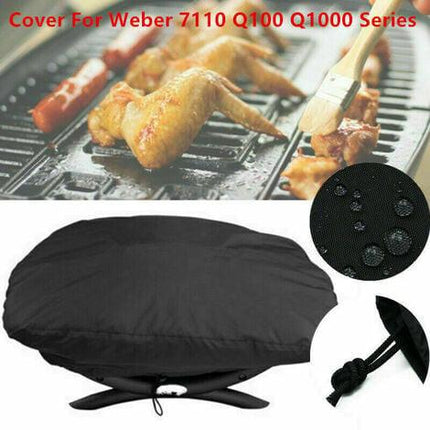 Premium grill cover - 210D Oxford fabric, waterproof, for Weber/1000 petrol, 67.1 x 44 x 32 cm.