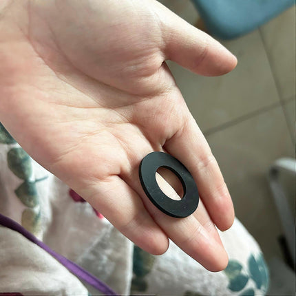 3 pcs Connection Seals Gaskets Washers for Coleman for Lay-Z-spa, A and B/C Connection Seals Gaskets (Black) [HK].