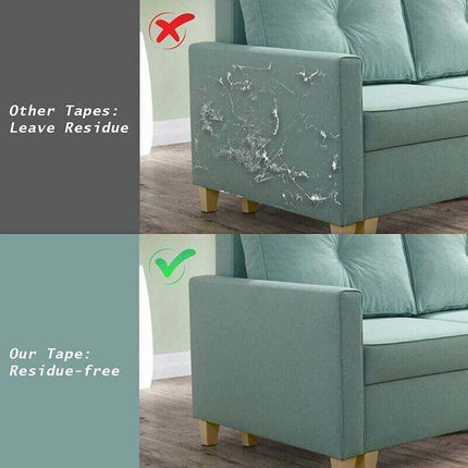 Cat Scratching Guard Protector Self-Adhesive Transparent Roll 30cm x 5m for Furniture Doors Walls Anti-Scratch Protection.