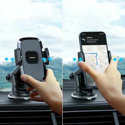 Joyroom Car Holder with Telescopic Arm and Suction Cup.