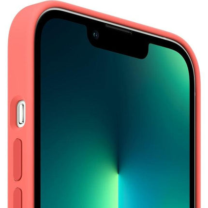 Compatible with Apple iPhone 13 Pro Case with MagSafe Pomelo Pink.