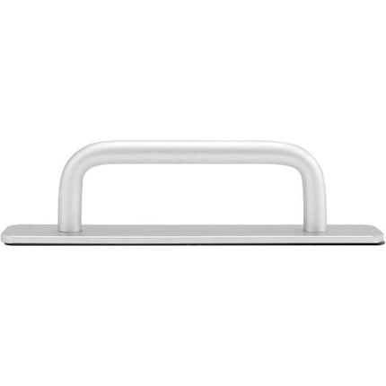 2pcs Self-Adhesive Aluminum Alloy Door Handle Push-Pull Sliding Door Handle Without Drilling for Gate Cabinet Toilet, 150 x 25mm.