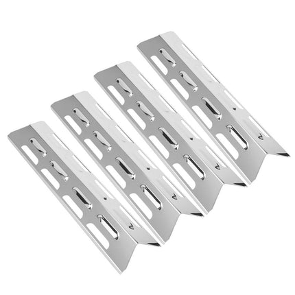 4 pcs Stainless Steel Burner Hot Plate Grill XH00463 Suitable for Backyard Grill [HONGDE].