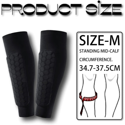 Kids Football Shin Guards and Socks Set Size M.