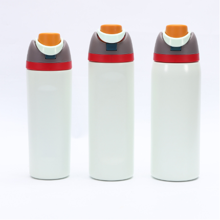 Insulated Stainless Steel Water Bottle with Straw,Egg Green & 24 oz, BPA-Free, for Travel, Sports, Outdoors.