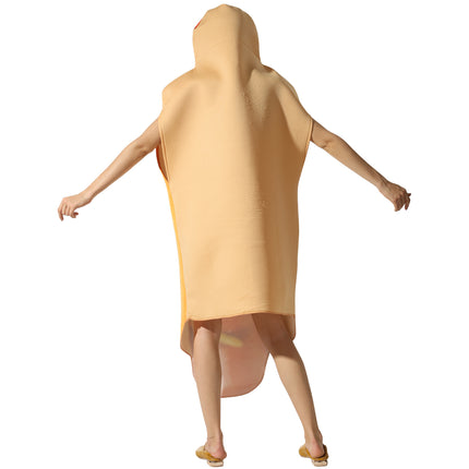 Hot Dog Costume Halloween Stage Performance Cosplay.