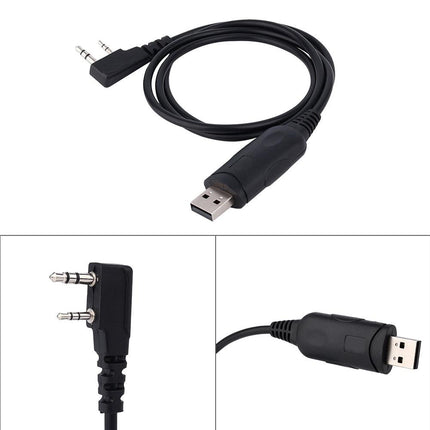 USB Programming Cable UV 5R Cable Radio Walkie Talkie for BaoFeng Wanhua Kenwood.