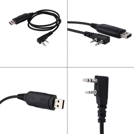USB Programming Cable UV 5R Cable Radio Walkie Talkie for BaoFeng Wanhua Kenwood.
