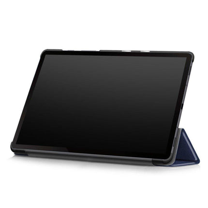Compatible with Samsung Galaxy Tab S6 Leather Case with Three Flaps - Protective Cover Samsung.