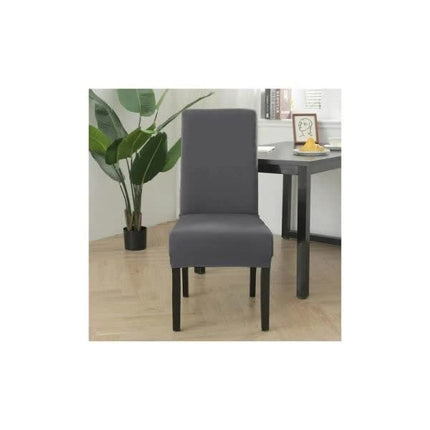 Washable Universal Stretch Microfiber Chair Covers 6-Pack.