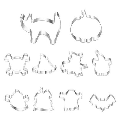 Halloween Cookie Cutter Set Halloween Cookie Cutters -.