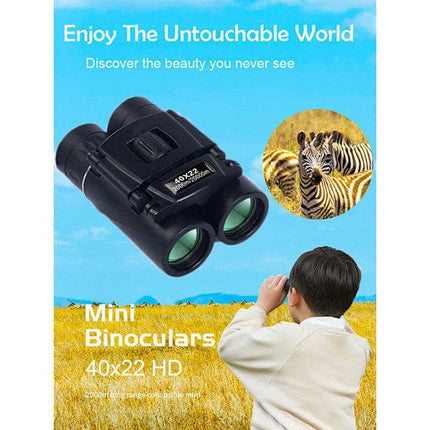 Powerful Binoculars for Hunting Sports, 40x22, 2000m Range, Bak4 FMC Optics.